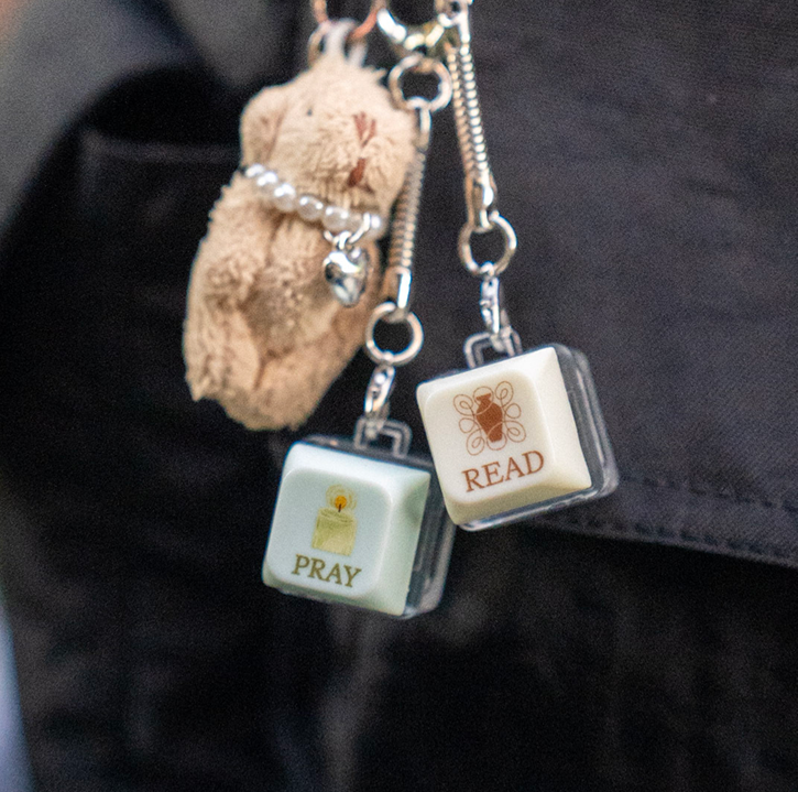 Keyboard Keychain