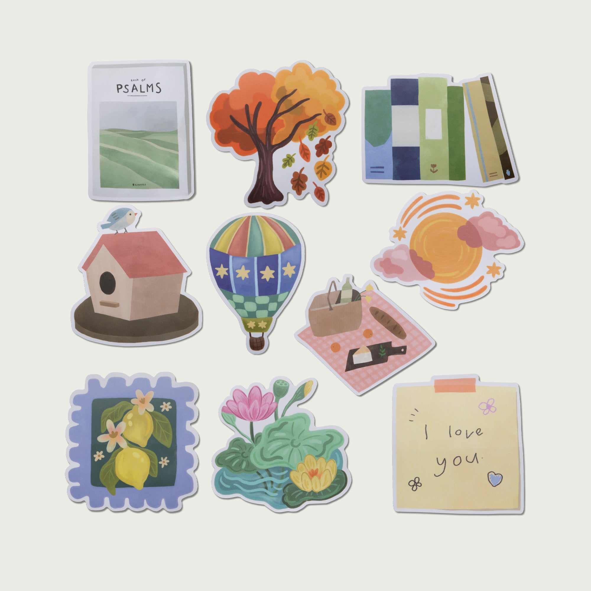 A Beautiful Year with Jesus Sticker Pack