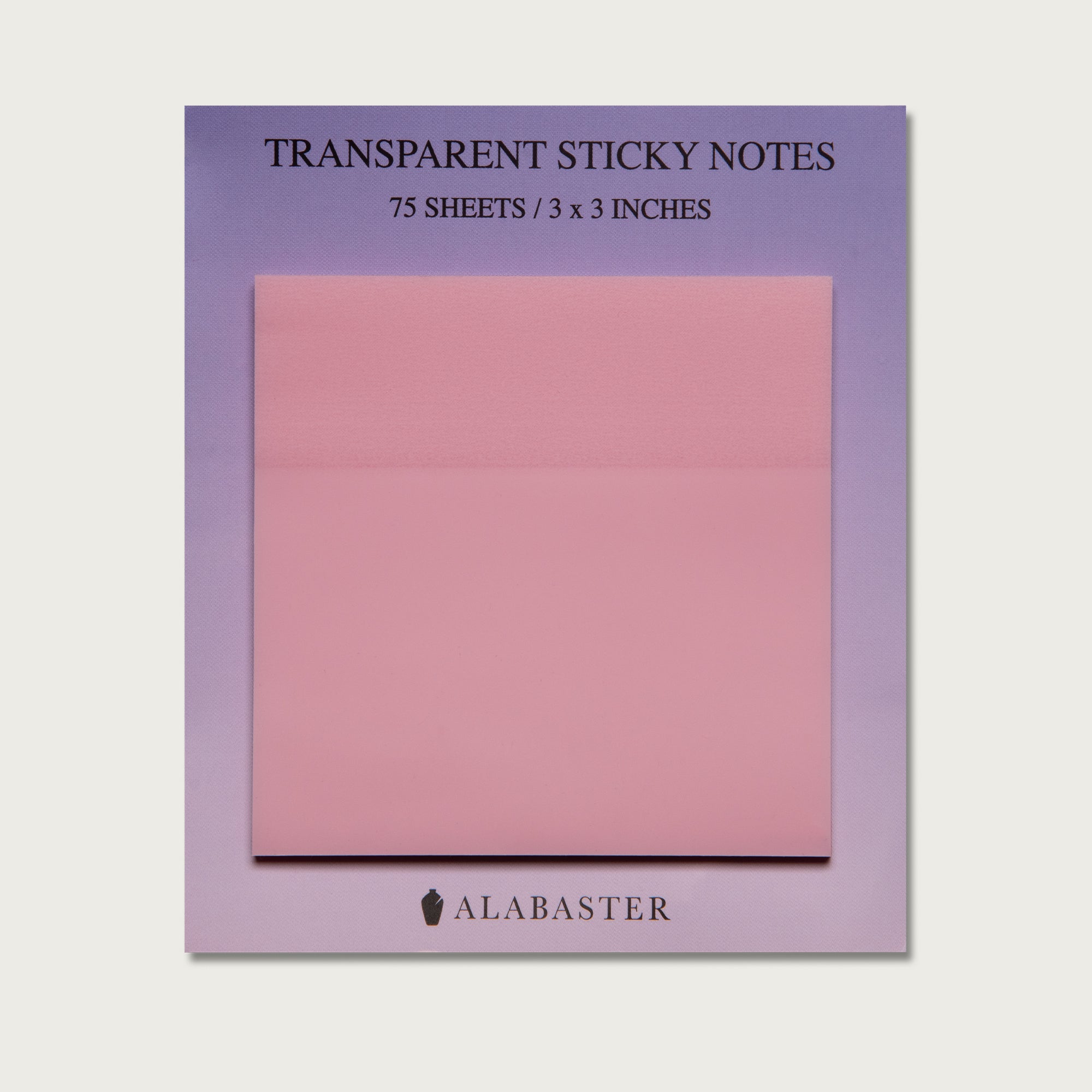The Beautiful Year Transparent Sticky Notes