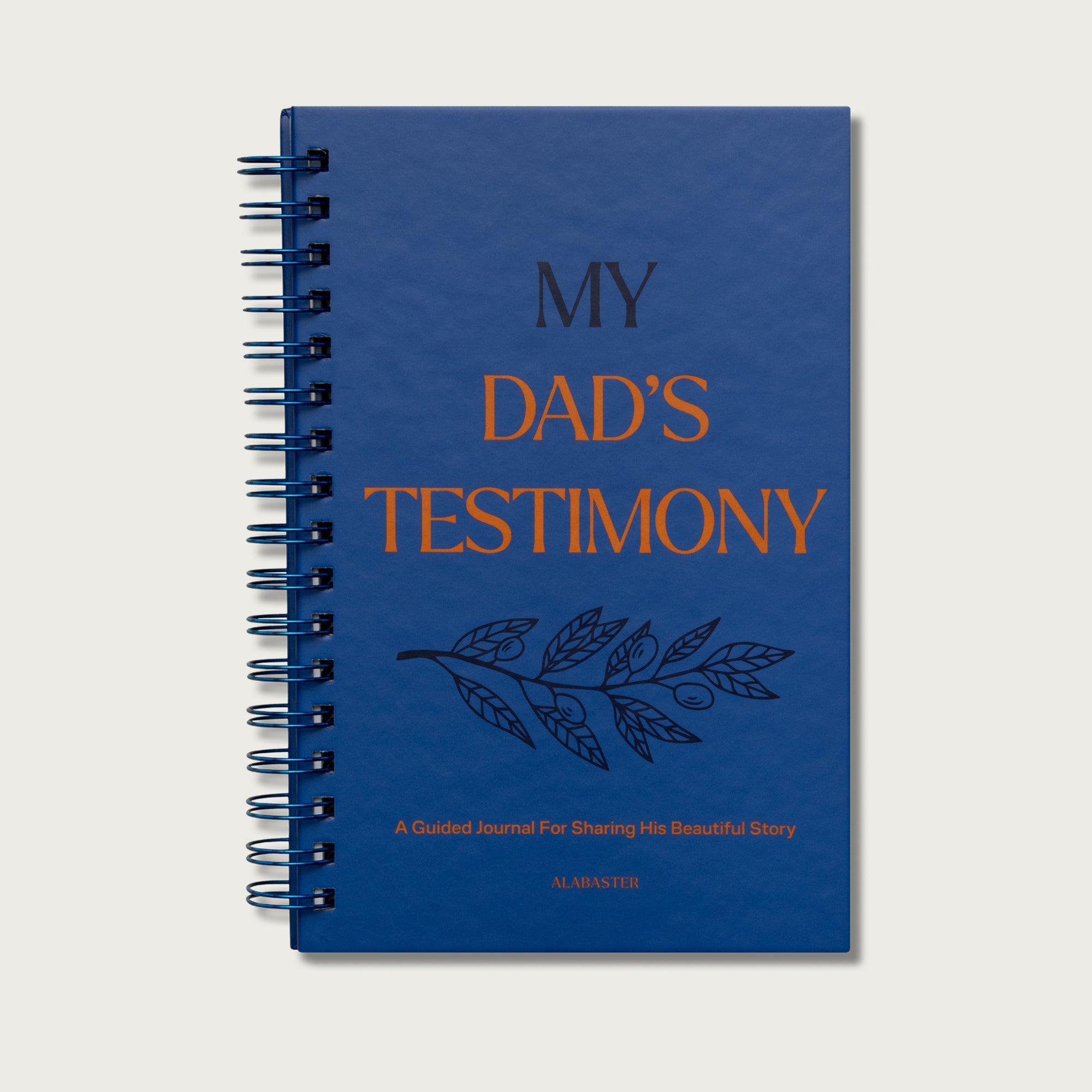 My Dad’s Testimony: A Guided Journal for Sharing His Beautiful Story