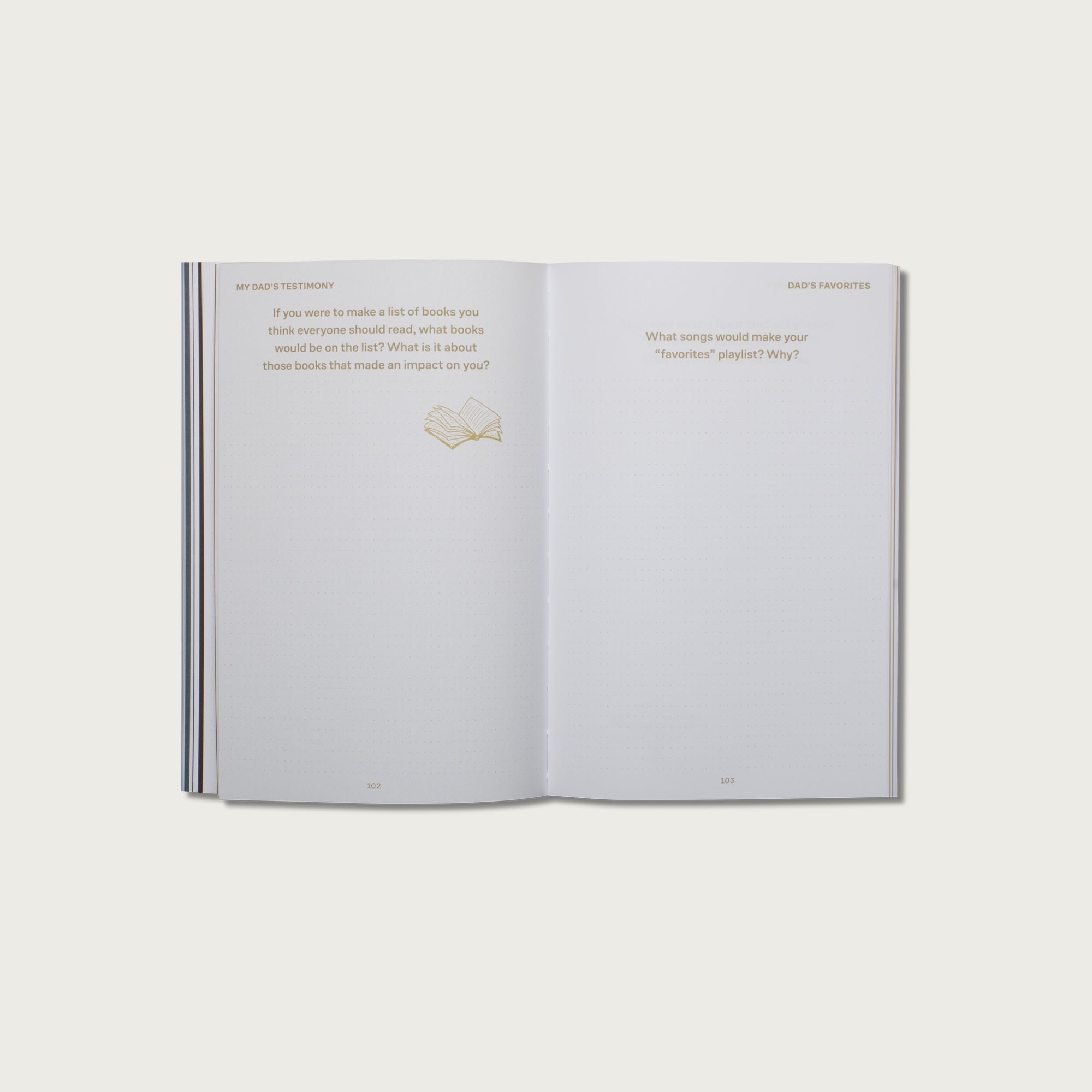 My Dad’s Testimony: A Guided Journal for Sharing His Beautiful Story