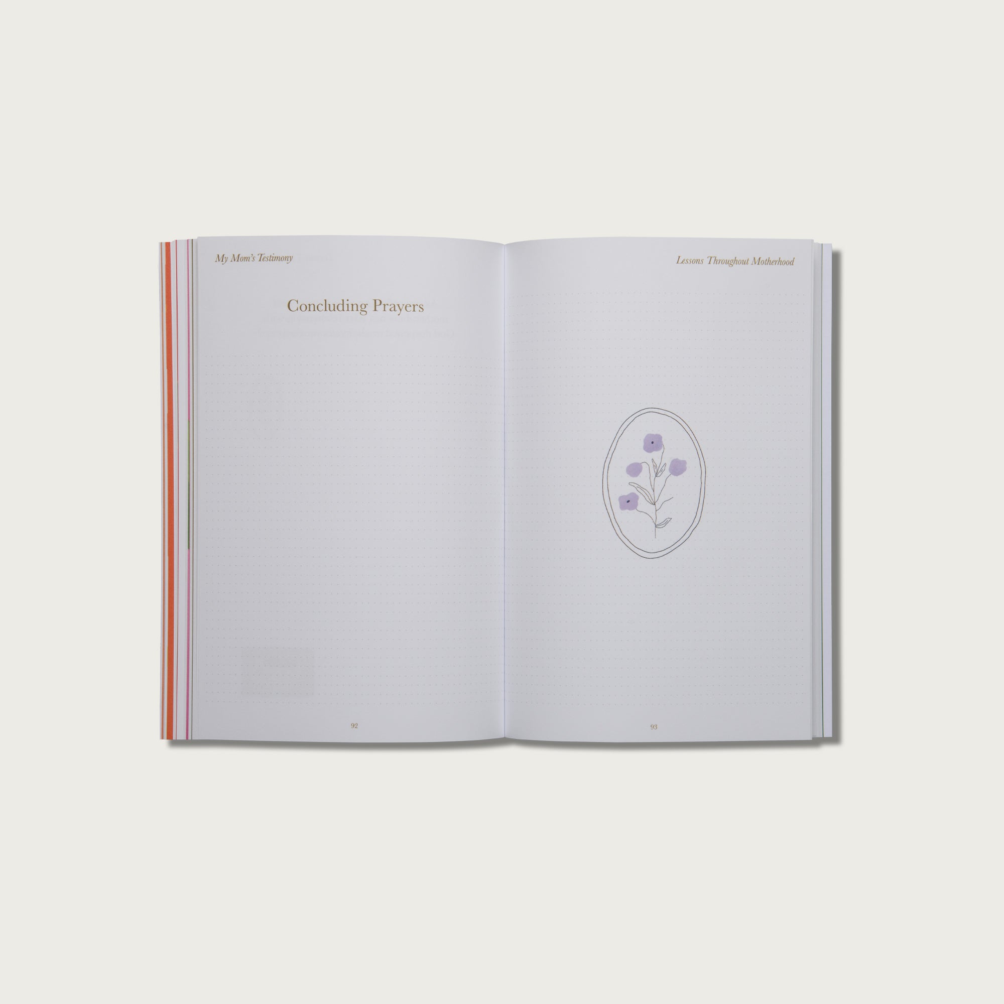 My Mom's Testimony: A Guided Journal for Sharing Her Beautiful Story