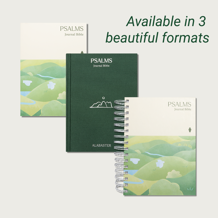 The Book of Psalms Journal Bible