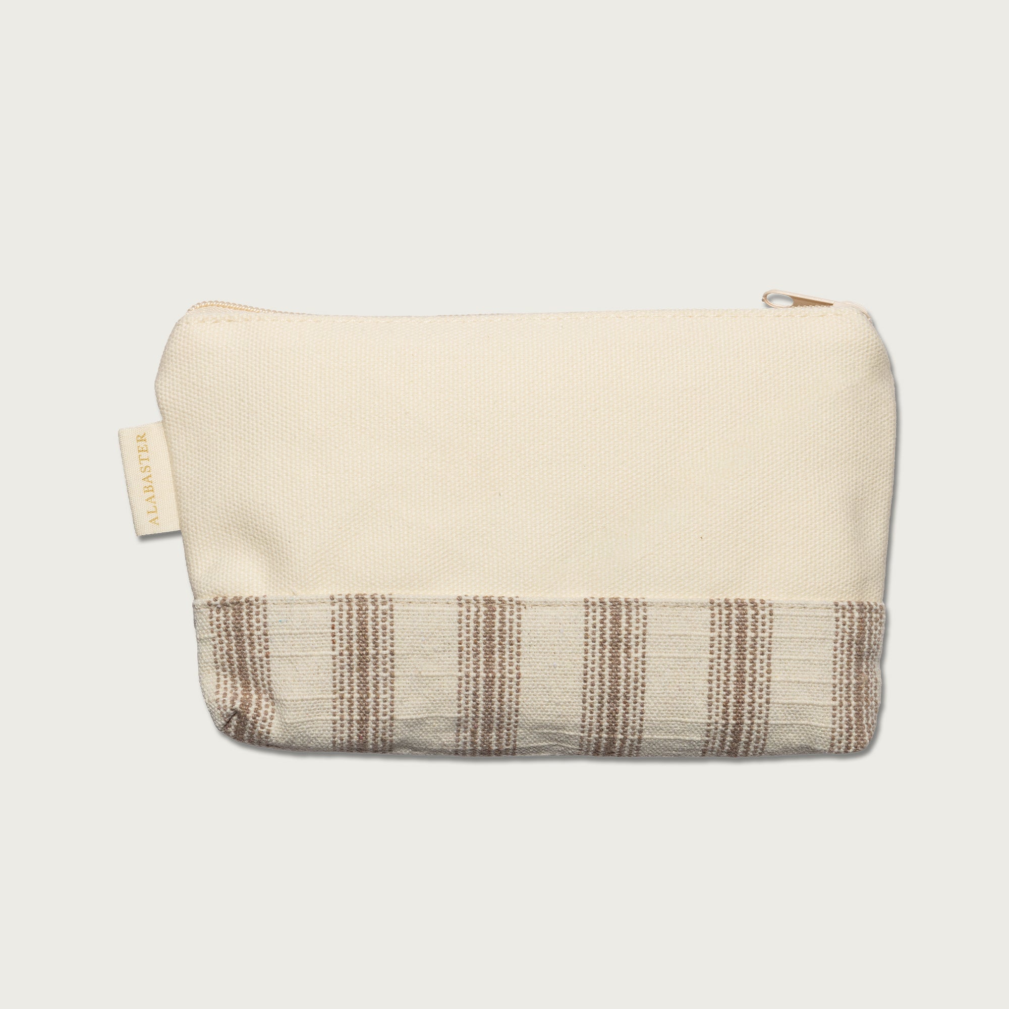 Striped Travel Pouch