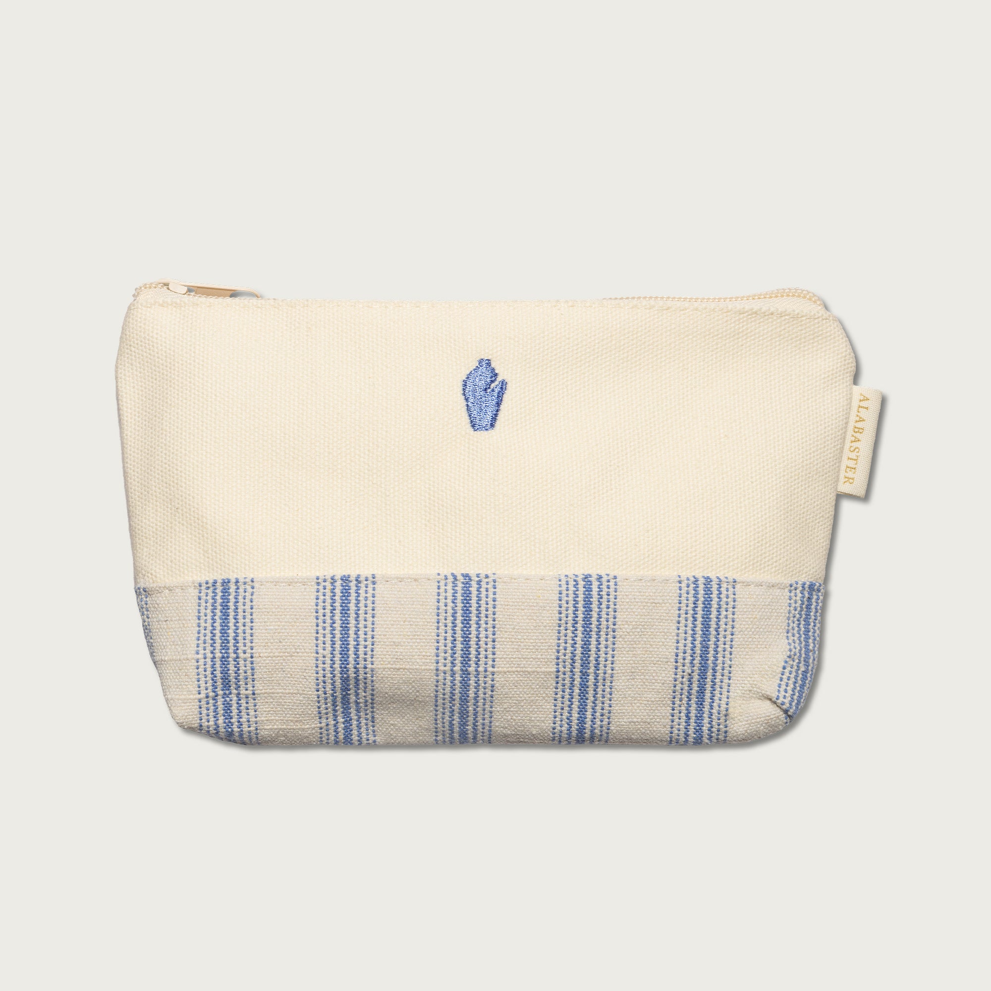 Striped Travel Pouch