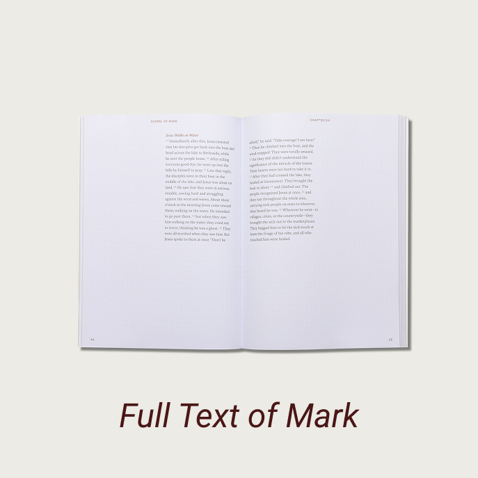 The Gospel of Mark Journal Bible