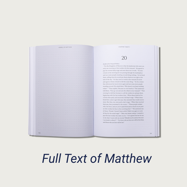 The Gospel of Matthew Journal Bible