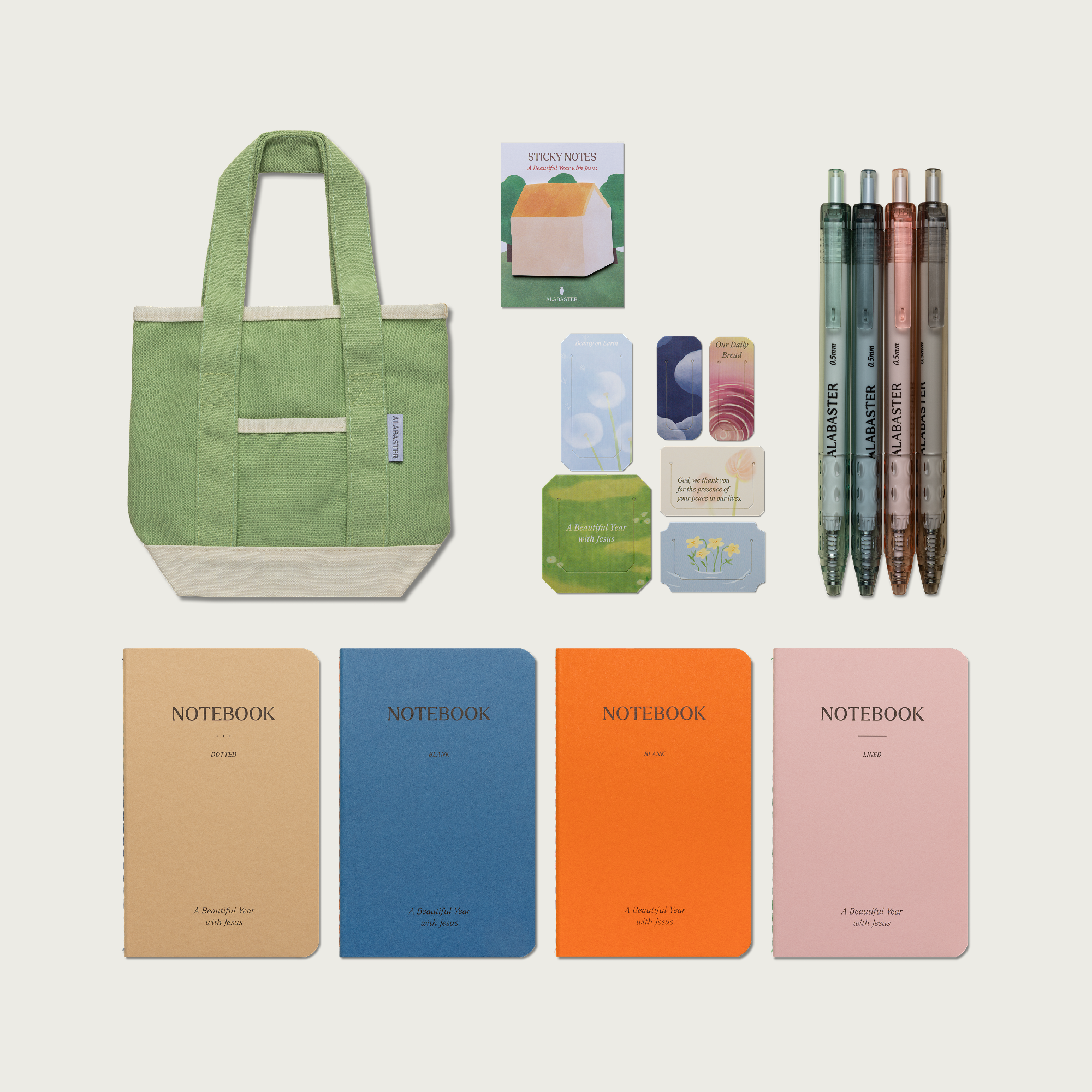 A Beautiful Year with Jesus Accessories Bundle