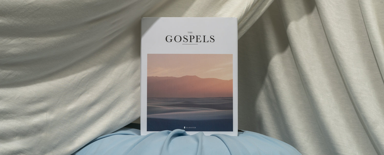 Alabaster Bible Book Gospels Hardcover
