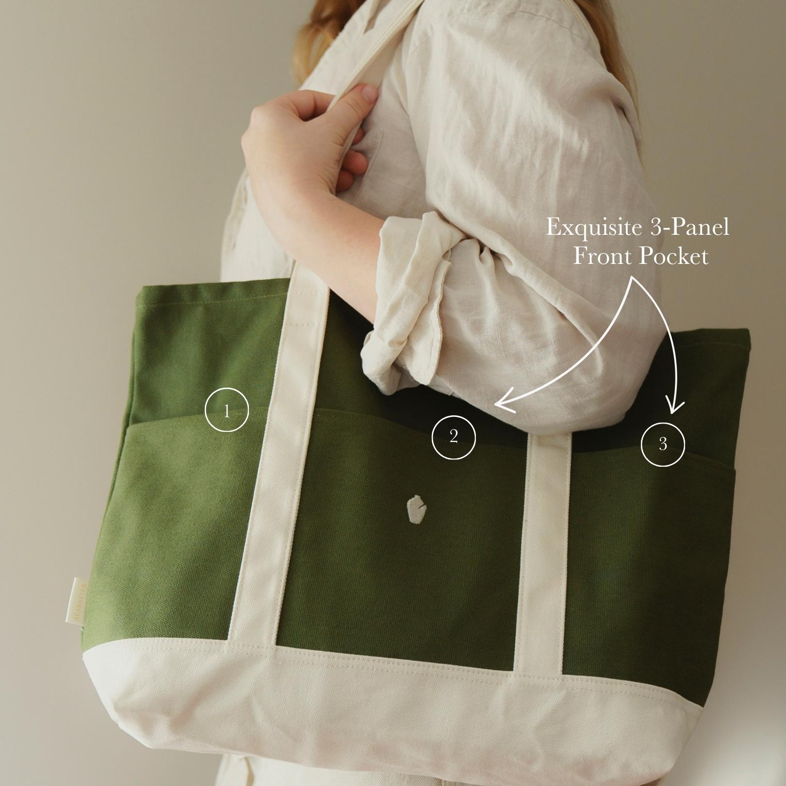 The Three Panel Tote – Alabaster Co