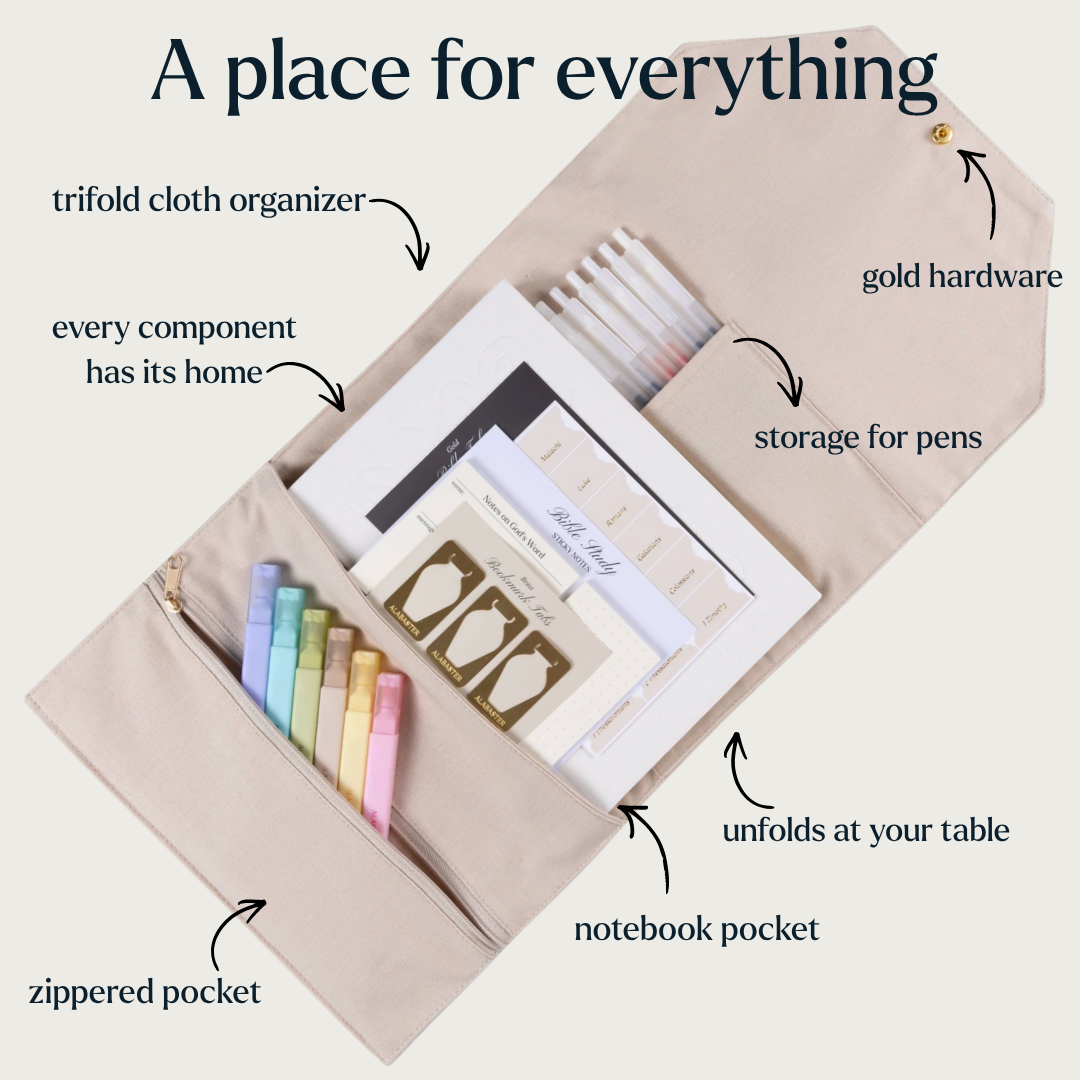 Bible Study Journaling Supplies Kit