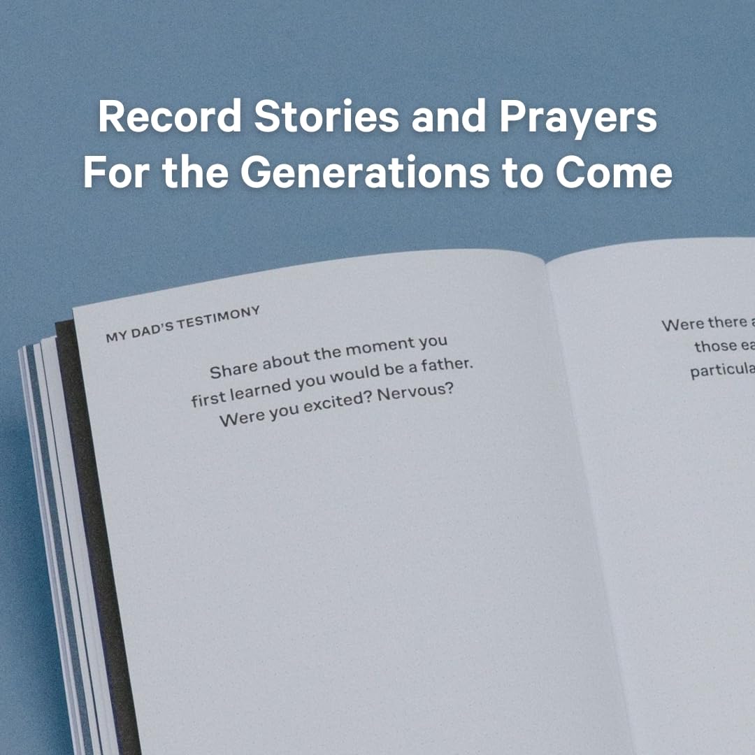 My Dad’s Testimony: A Guided Journal for Sharing His Beautiful Story