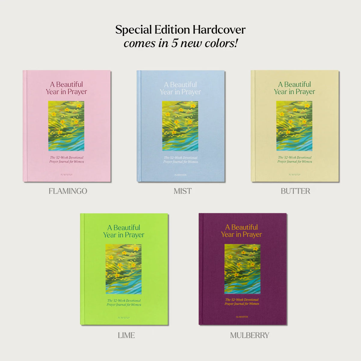 A Beautiful Year in Prayer: 52-Week Guided Prayer Journal for Women