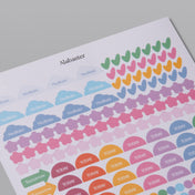 The Beautiful Year Sticker Sheet