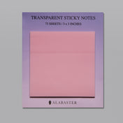 The Beautiful Year Transparent Sticky Notes