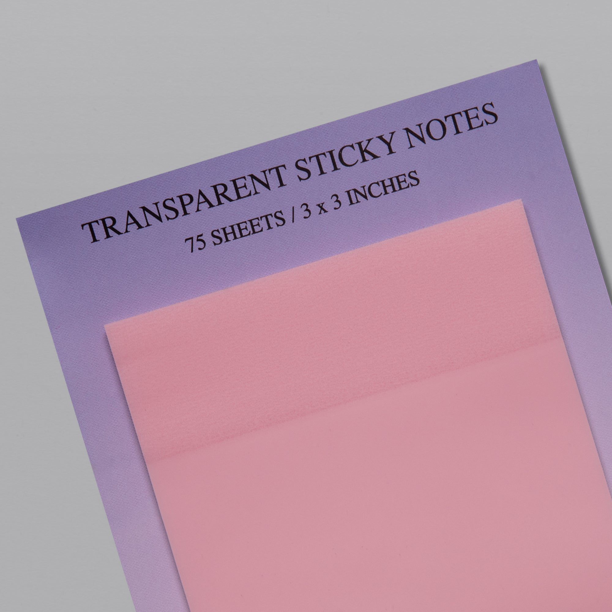 The Beautiful Year Transparent Sticky Notes