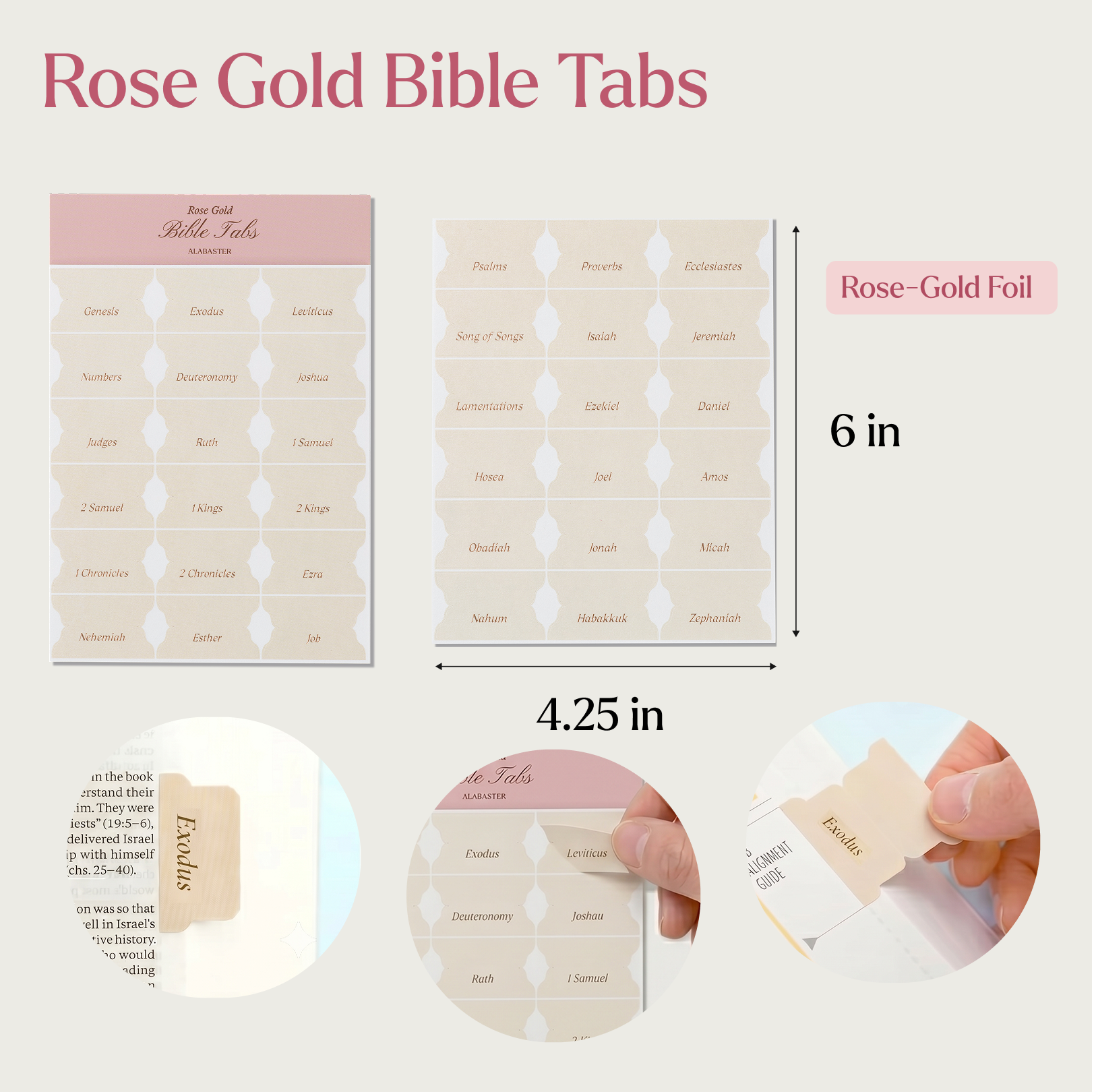 Bible Study Journaling Supplies Kit