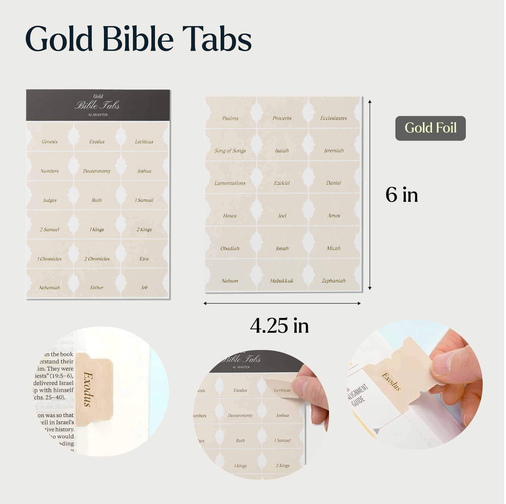 Bible Study Journaling Supplies Kit