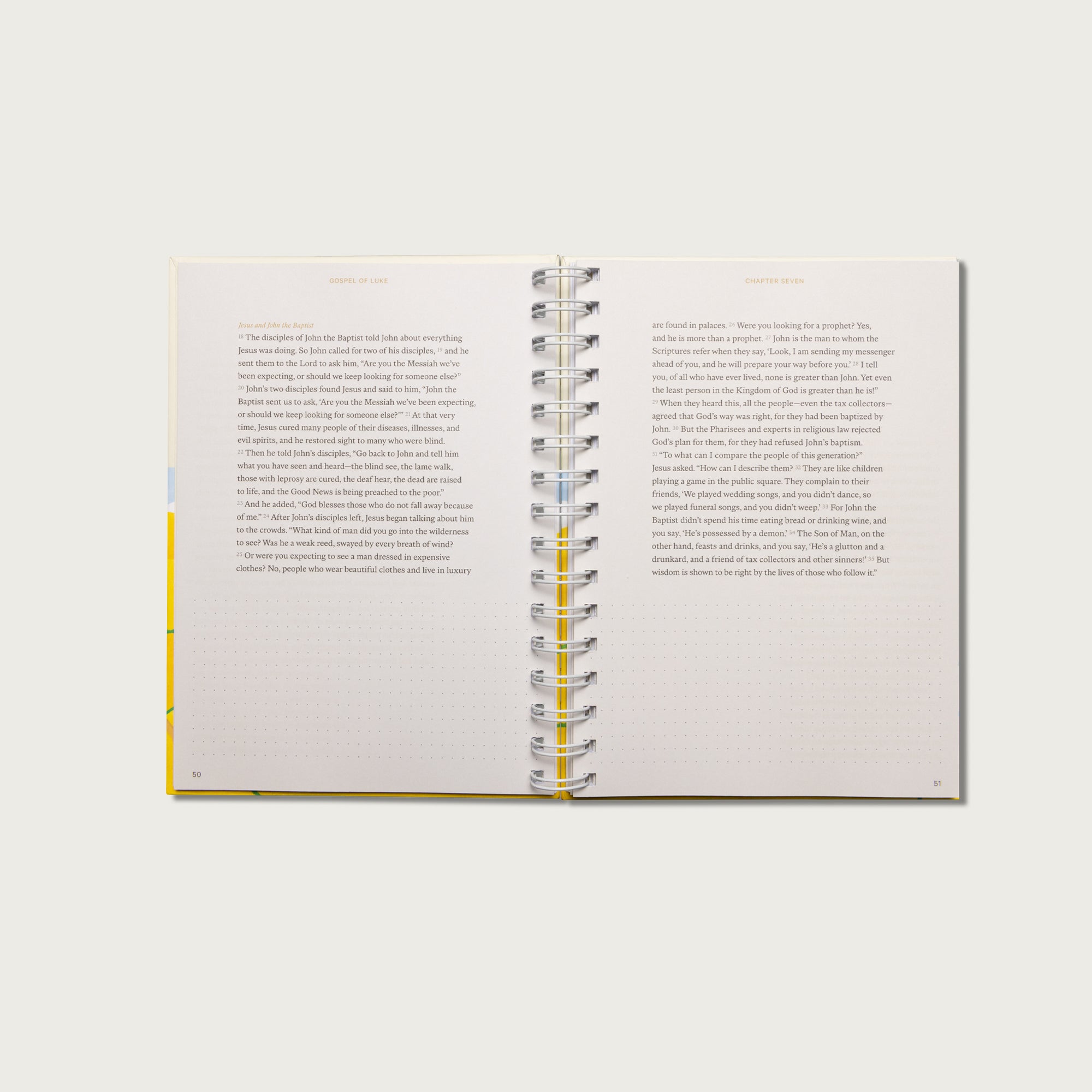 The Gospel of Luke Journal Bible