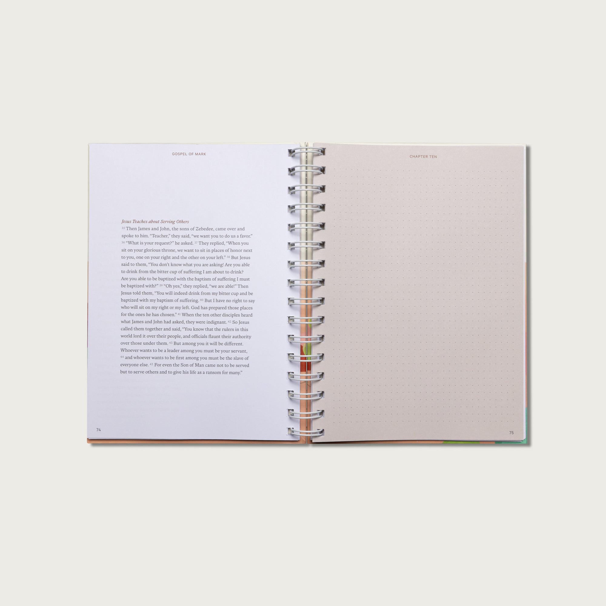The Gospel of Mark Journal Bible