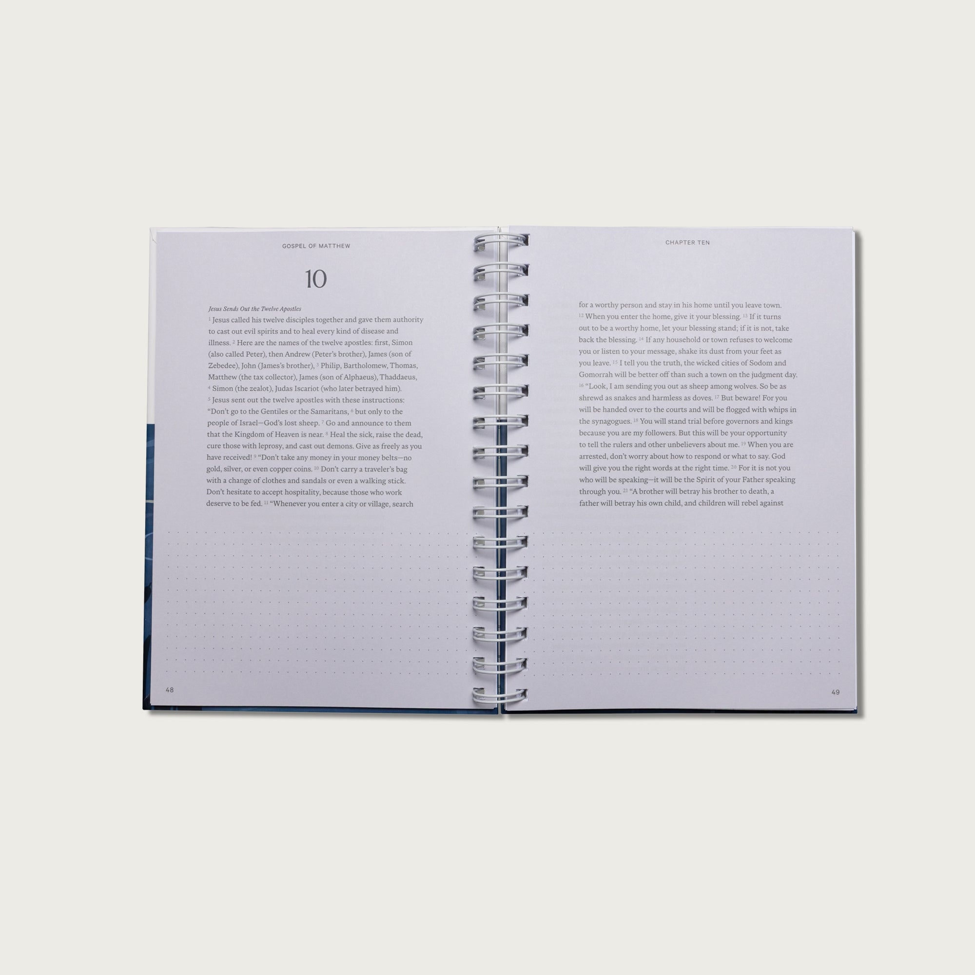 The Gospel of Matthew Journal Bible