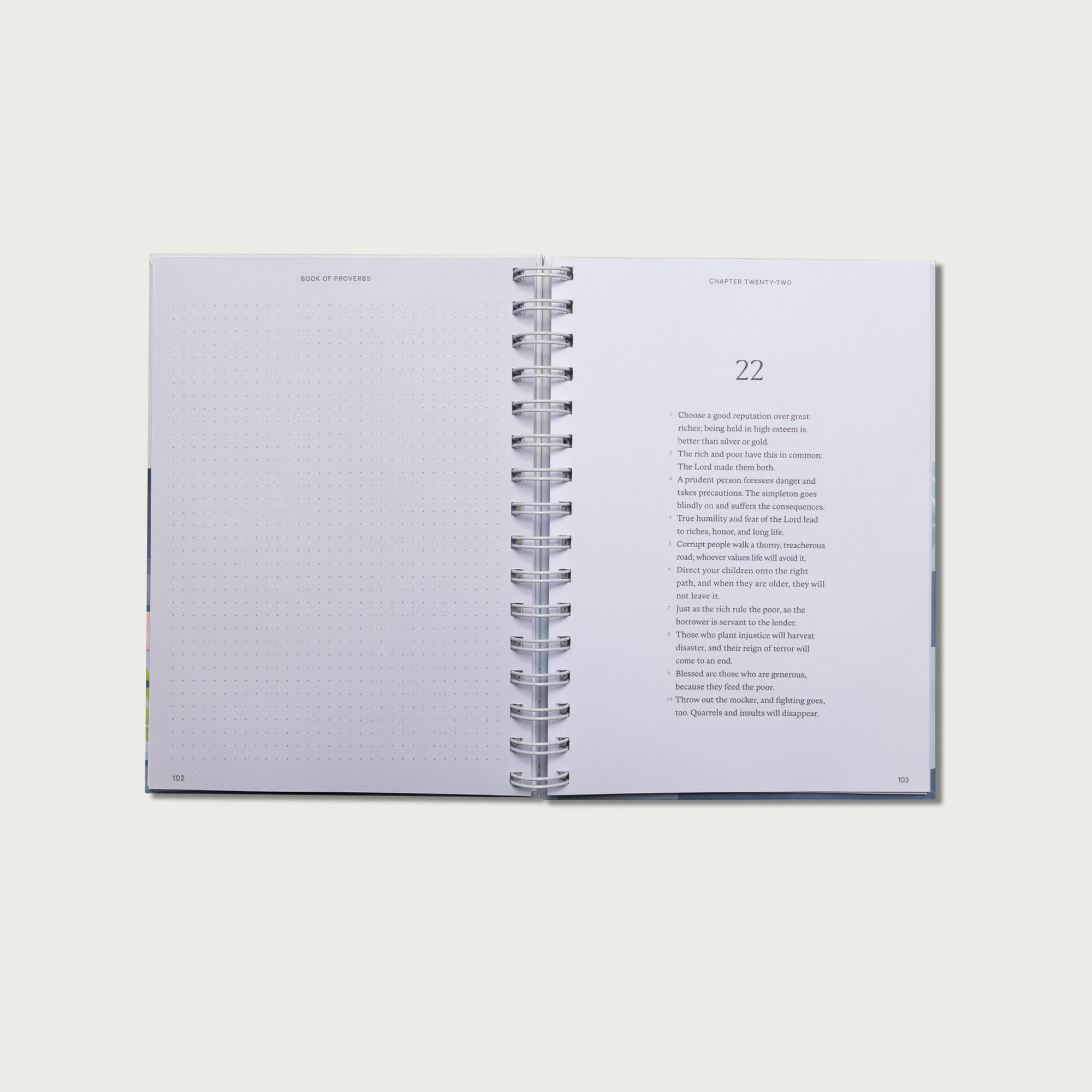 The Book of Proverbs Journal Bible