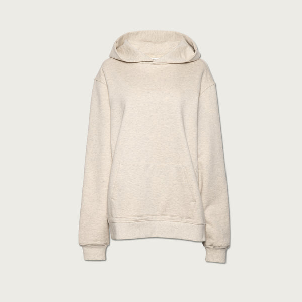 ★HOODHOOD★ Alien Padded Washed Hood Jumper Beige Hoodie