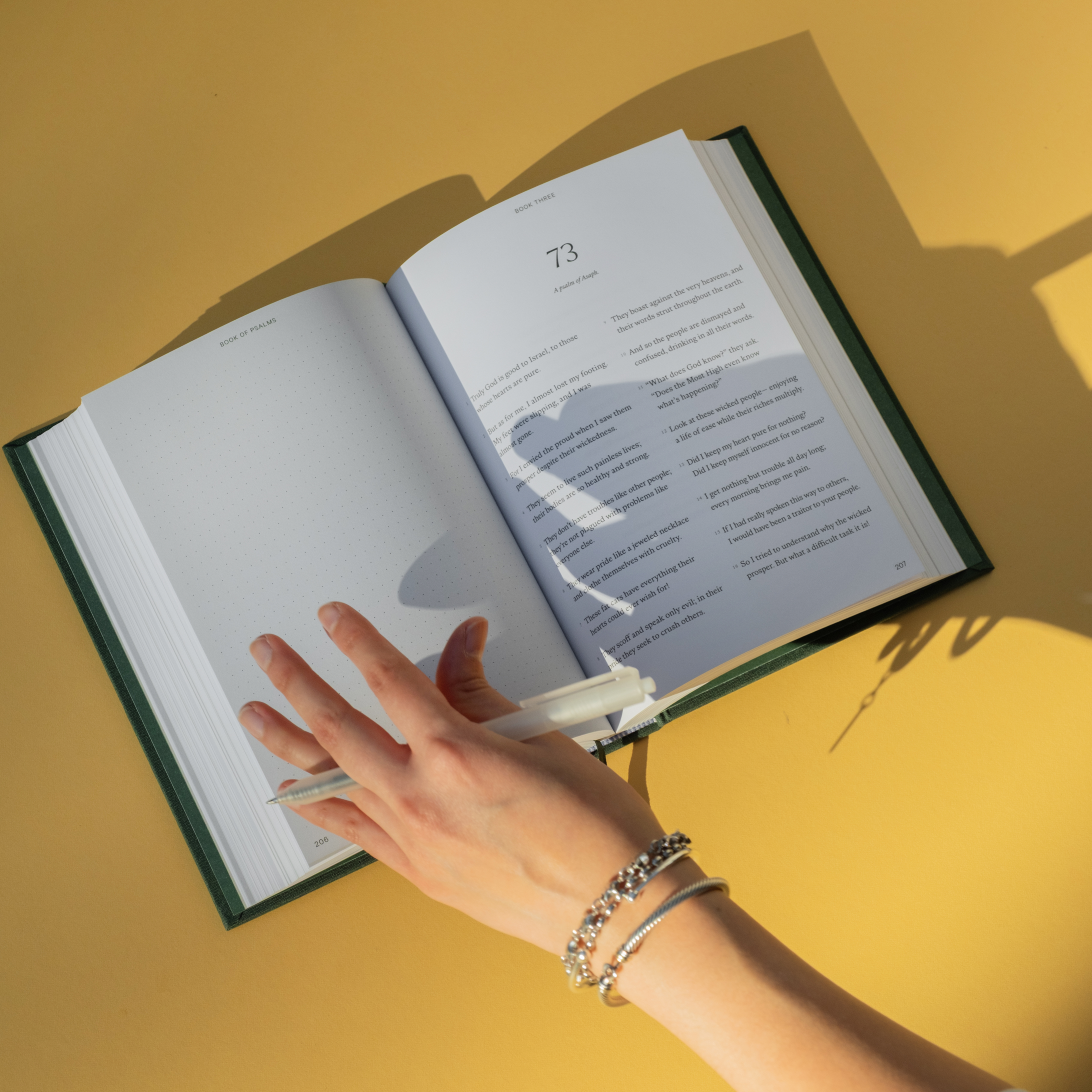 The Book of Psalms Journal Bible