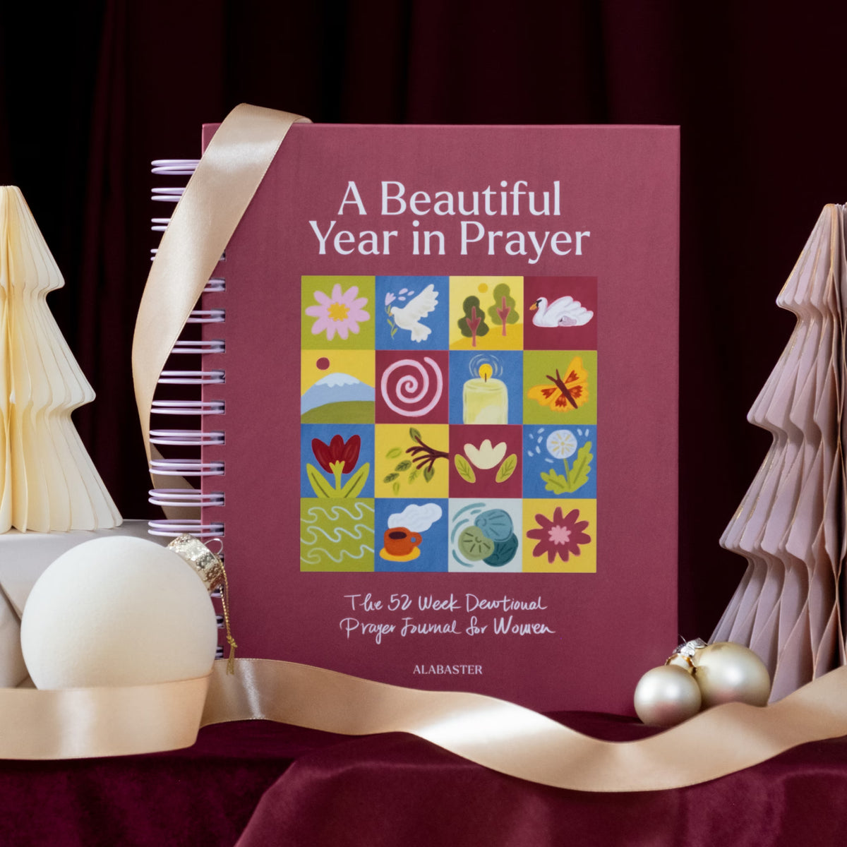 A Beautiful Year in Prayer: 52-Week Guided Prayer Journal for Women