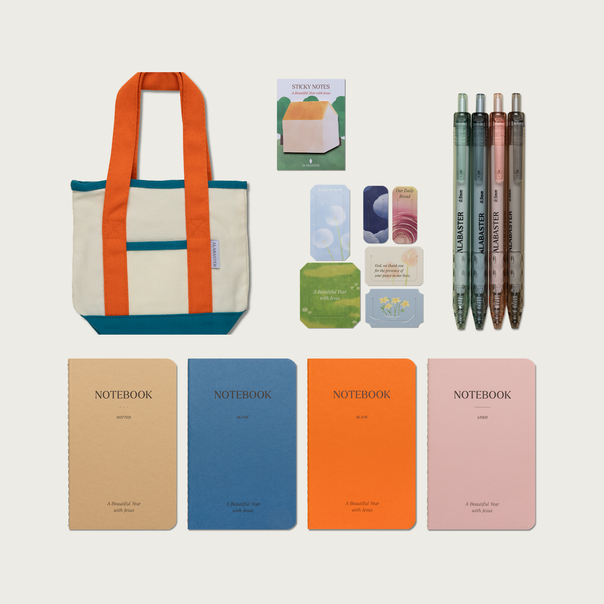 A Beautiful Year with Jesus Accessories Bundle